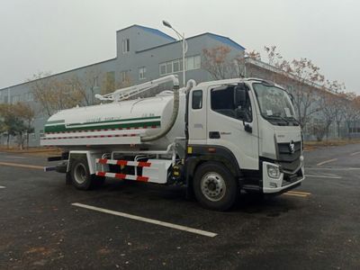 中燕牌福田欧曼12.1方吸粪车 高效清洁的理想选择